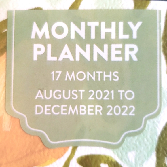NWT Planner. 17 months with Tear-off to-do lists in the back! - Picture 4 of 9